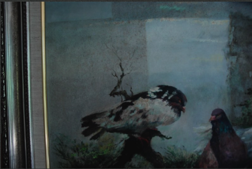 During Conservation, Removal of oil varnish